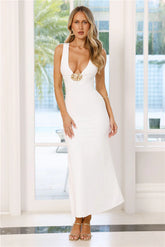 Totally Irresistible Maxi Dress White